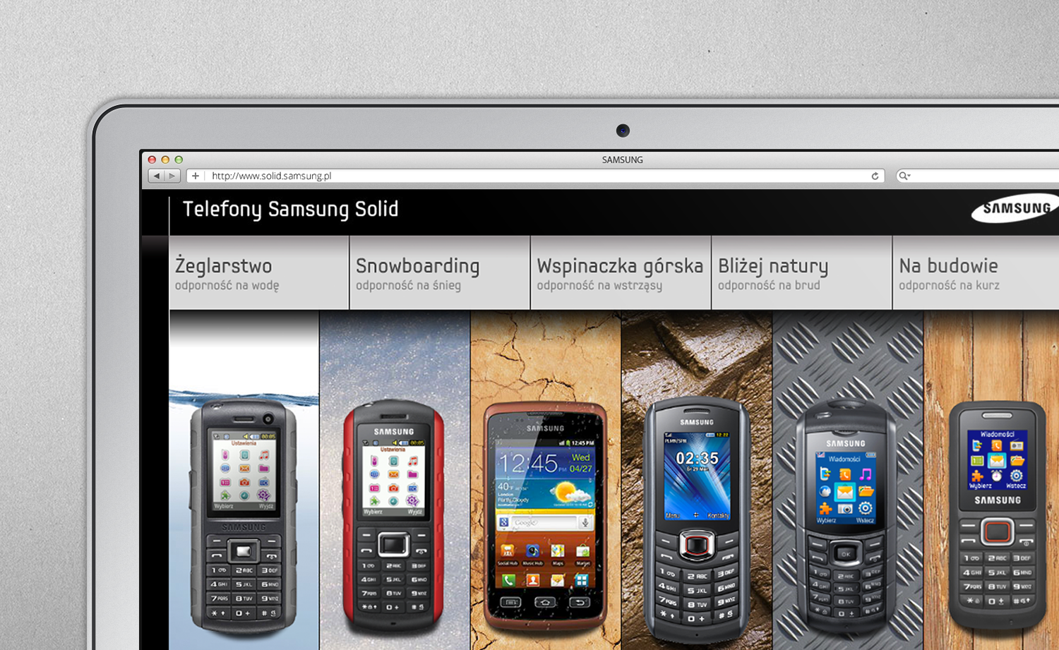 Jeszcze raz dla Samsung: Projekt Solid